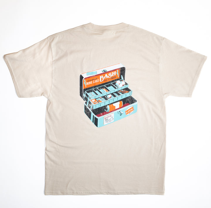 WILKINS BONE LAKE BASH TACKLE BOX TEE
